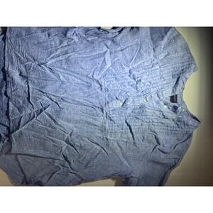 Lane Bryant Women’s Chambray Button Front Blouse